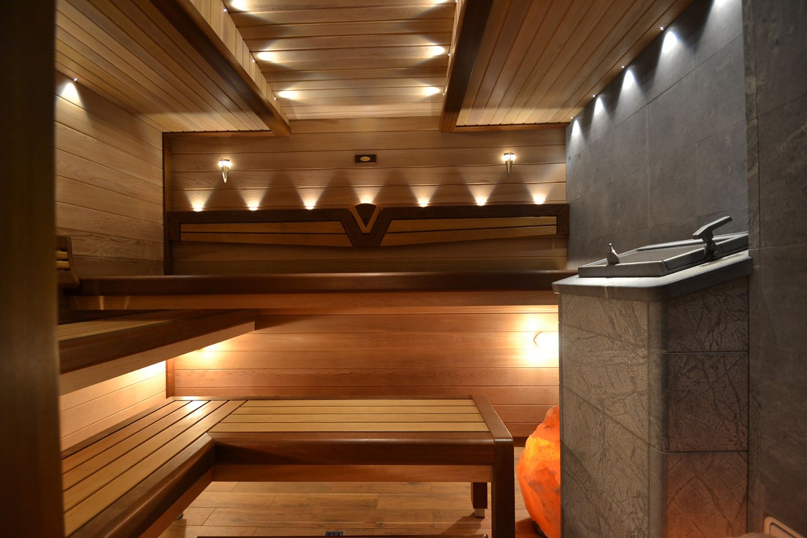 Stunning Sauna Glass Door
