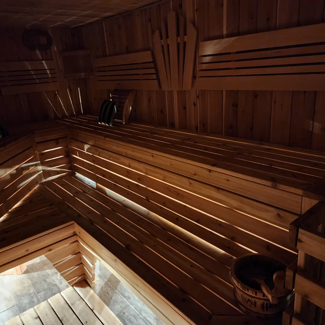Finished Sauna Project by Tihon Solution